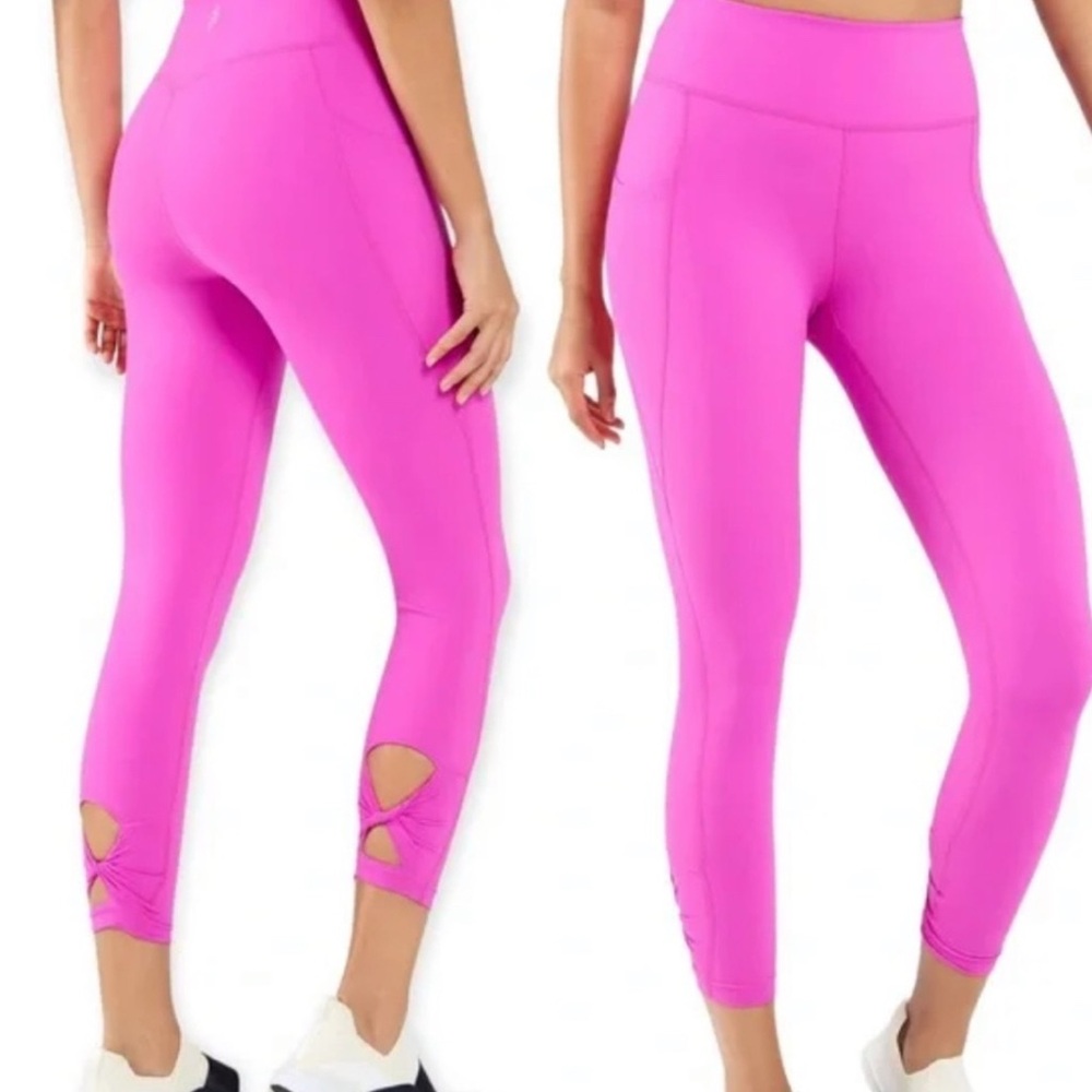Free People Solid Wave Rider Legging In Living Magenta